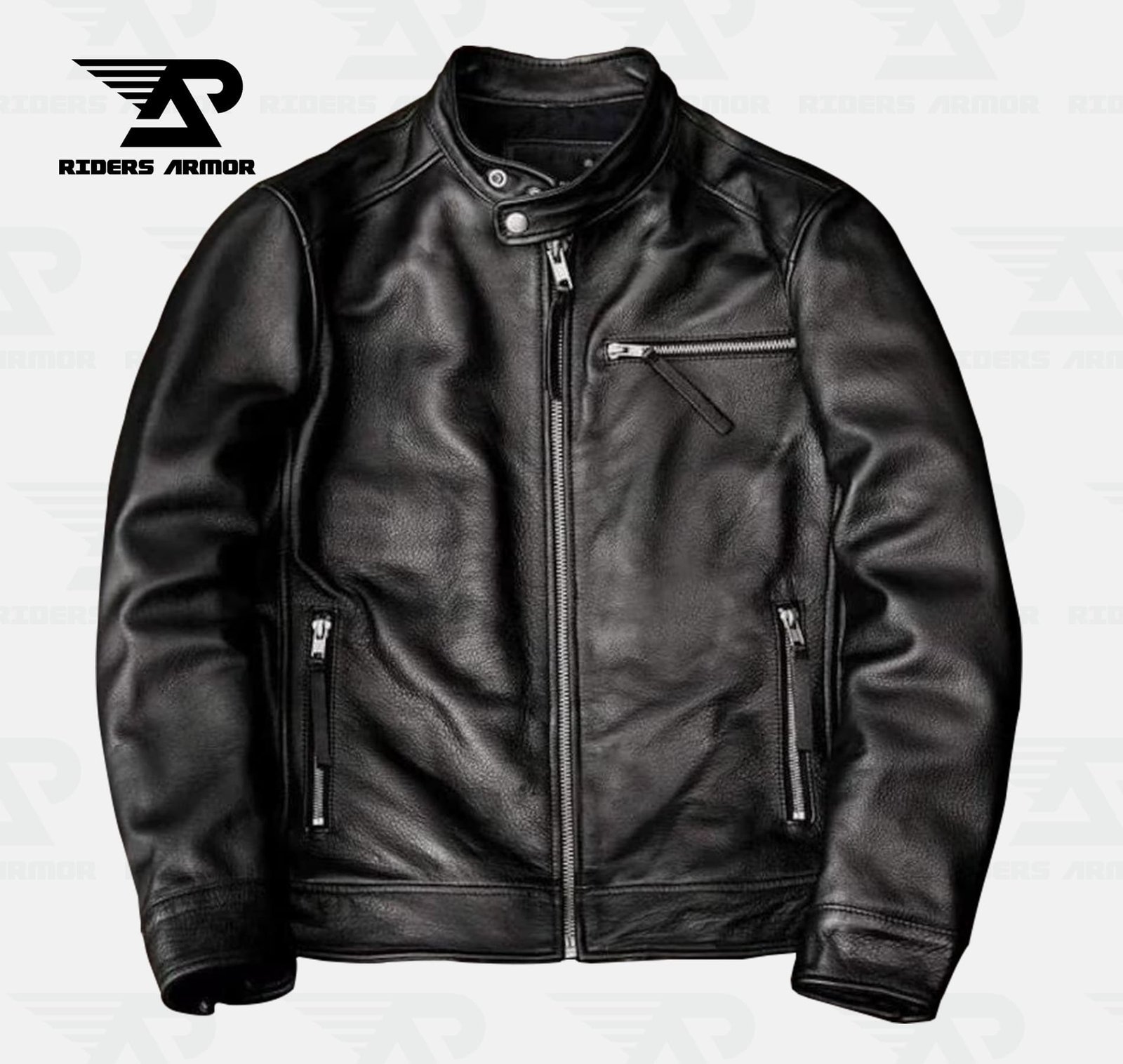 RiderX Authentic Motorcycle Leather Jacket