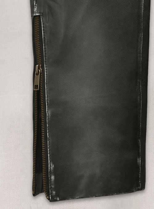 Riders Armor Ricky Charcoal Men’s Leather Pants - Image 4
