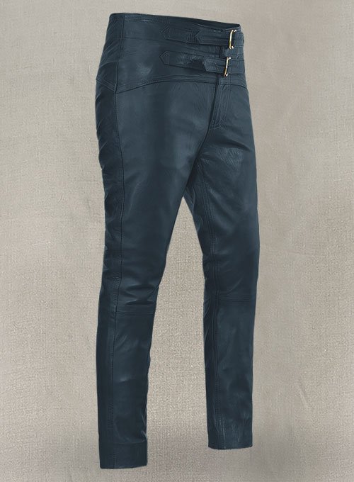 Riders Armor Morrison Blue Men’s Leather Pants - Image 2