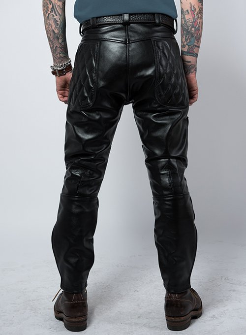 Riders Armor Retro Rider Men’s Leather Pants - Image 2